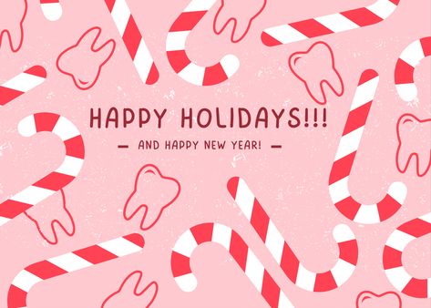 Holiday Dental Wallpaper Dental Christmas Post, Happy New Year Dental, Dental Cartoon, Orthodontic Humor, Registered Dental Assistant, Dental Christmas, Christmas Dental, Dental Wallpaper, Hygiene School