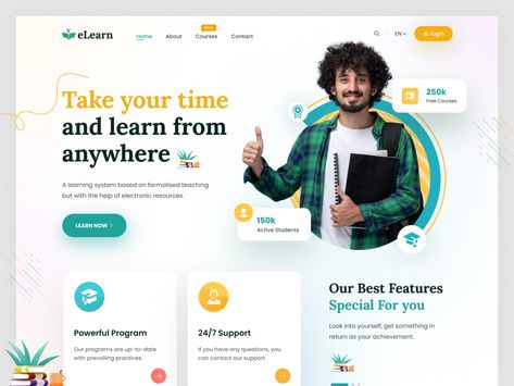 Creative Website Design Ideas, Homepage Website Design, Ui Ux Design Website, Learning Website Design, Web Design Inspiration Layout, Personal Website Design, Ux Design Course, Corporate Website Design, Portal Website