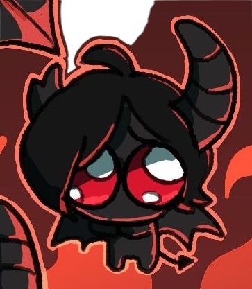 Azazel Binding Of Isaac, Binding Of Isaac Pfp, Binding Of Isaac Azazel, Binding Of Isaac Art, The Binding Of Isaac Fanart, Food Plushies, Binding Of Isaac, The Binding Of Isaac, Baby Crying