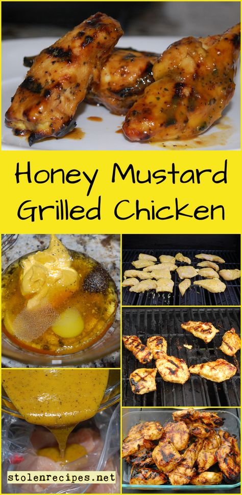 Honey Mustard Grilled Chicken, Honey Mustard Chicken Marinade, Mustard Marinade For Chicken, Honey Mustard Salad, Honey Mustard Salmon Recipes, Creamy Honey Mustard Chicken, Honey Mustard Marinade, Honey Mustard Chicken Thighs, Mustard Salad