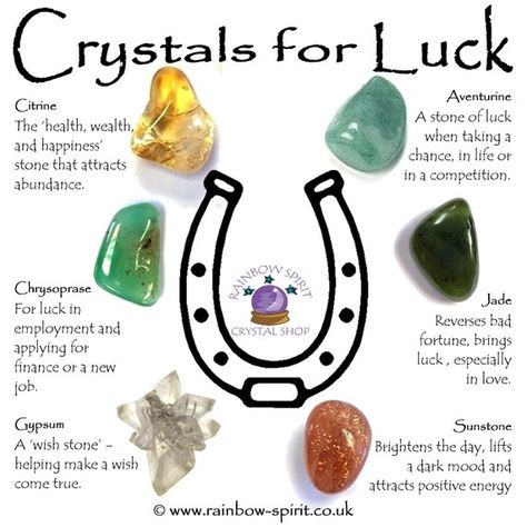 Blessings Crystals For Luck, Crystal Healing Chart, The Crystals, Crystal Guide, Protection Crystals, Spiritual Crystals, Gemstone Meanings, Crystal Therapy, Crystal Healing Stones