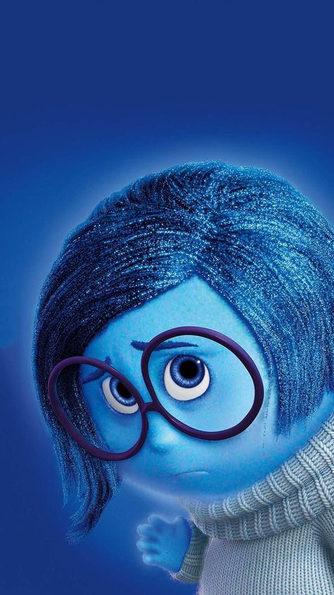 #iPhone #iPhone_wallpaper #cute #inside_out #sadness Nemo Wallpaper, Disney Desktop Wallpaper, Inside Out Emotions, Inside Out Characters, Jessie Toy Story, Disney Inside Out, Mindy Kaling, Most Beautiful Wallpaper, Whatsapp Wallpaper