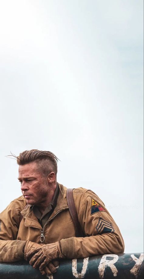 Fury Movie Wallpaper, Brad Pitt Fury Haircut, Fury Wallpaper, Wallpaper Cinematic, Fury Haircut, جيسون ستاثام, Brad Pitt Fury, Fury 2014, Fury Movie