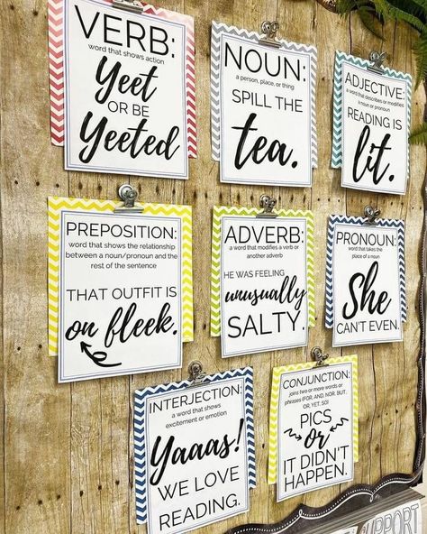 Middle School Classroom Themes, Ela Classroom Decor, Middle School English Classroom, Middle School Ela Classroom, English Classroom Decor, Classroom Decor Middle, High School English Classroom, Middle School Classroom Decor, Teacher Toolkit