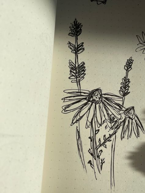 Skeleton And Flowers Drawing, Pen Flower Drawing Doodles, Messy Flower Drawing, Messy Pen Art, Pen Flower Drawing, 2024 Doodle, Flower Pen Drawing, Messy Sketches, Flowers Doodles