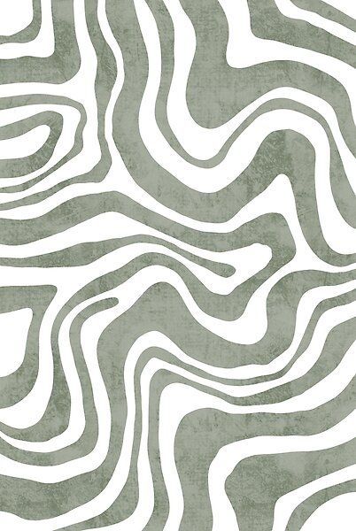 Shaped Rugs, Liquid Pattern, Sage Green Wallpaper, Swirl Pattern, Green Pattern, Green Wallpaper, Abstract Lines, White Aesthetic, Green Aesthetic