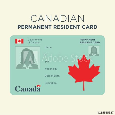 Permanent Resident Card, Canada Lifestyle, Canadian Passport, Canadian Things, Migrate To Canada, Manifesting Vision Board, Canada Pictures, Canada City, Immigration Canada