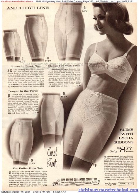 Full Figure Dress, Girdles Shapewear, Vintage Girdle, Panty Girdle, Leg Garter, Retro Lingerie, Vintage Corset, Montgomery Ward, Christmas Catalogs