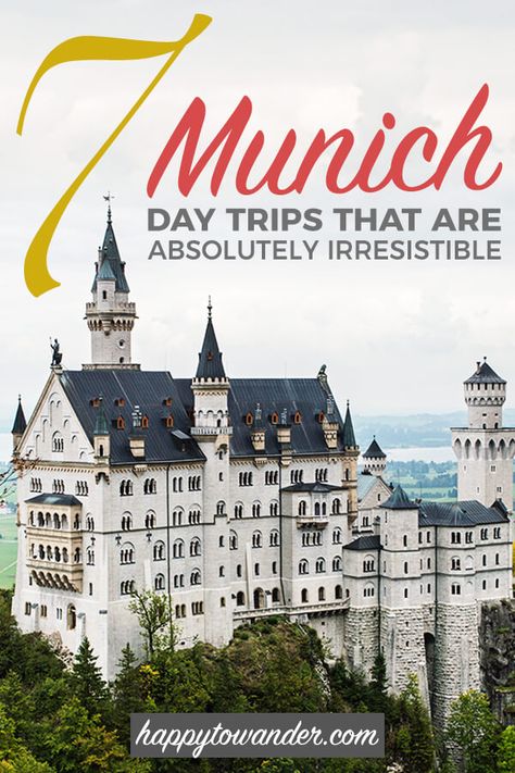 A list of THE best summer day trips from Munich, Germany. If you're looking for awesome things to do in Munich and plan to escape the city for a bit, whether for amazing castles, beautiful lakes, mindblowing nature or whatever else, this list has you covered! #Munich #Germany #Bavaria #DayTrips #Europe Day Trips From Munich, Munich Travel, Germany Vacation, Visit Germany, The Best Summer, Destination Voyage, Europe Travel Destinations, Munich Germany, Europe Travel Tips