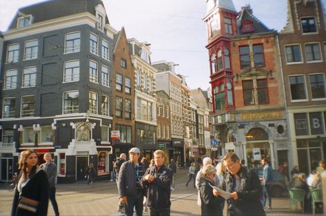 #amsterdam #film #filmcamera #35mm #netherlands #view #aesthetic Amsterdam On Film, Netherlands Aesthetic, Amsterdam Aesthetic, View Aesthetic, Backpacking Travel, Pretty Photos, City Photography, Travel Goals, Pretty Places