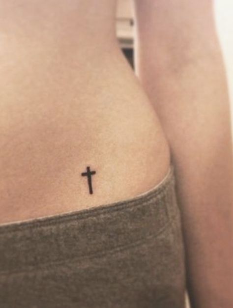 hips Tattoos Tattoo On Hip Bone, Tattoos Inspo, Bone Tattoos, Hip Tattoos Women, Discreet Tattoos, Dainty Tattoos, Cross Tattoo, Hip Tattoo, Minimal Tattoo