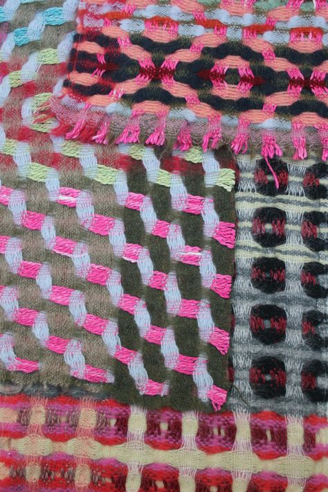 Margo Selby, Double Weave, Textiles Techniques, Textile Texture, Textile Fiber Art, Fibres Textiles, Textile Crafts, Weaving Textiles, Weaving Projects