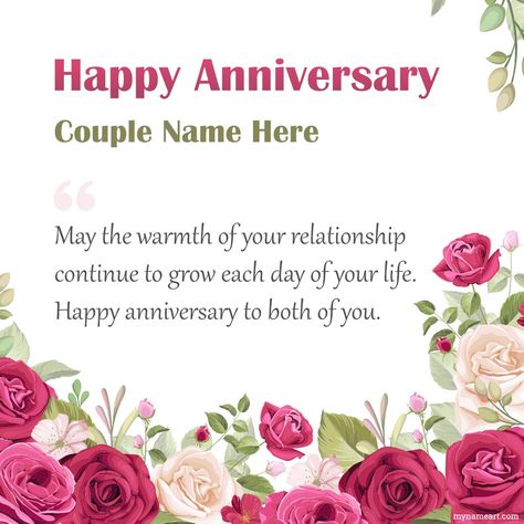 Red Rose Floral Card With Anniversary Quotes For Couple Belated Anniversary Wishes, Happy Wedding Anniversary Message, Happy Marriage Anniversary Quotes, Happy Wedding Anniversary Quotes, Marriage Anniversary Cards, Anniversary Quotes For Couple, Anniversary Wishes Message, Happy Anniversary Photos, Marriage Anniversary Quotes