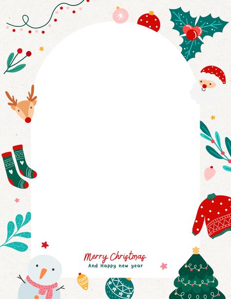 Here are over 50 festive Christmas border paper templates you can download for free. These free printable Christmas paper templates are great for writing festive letters during the holiday season.rnrnWith over 50 unique Christmas themed writing paper templates to pick from you're guaranteed to find a Christmas border paper free printable to fit your needs.rnrnHead over to our website today to download one or more of these holiday border paper free templates to use during the Christmas season. Christmas Card Borders Template, Christmas Border Paper, Christmas Page Borders, Christmas Borders Free Printable, Free Christmas Borders, Christmas Borders, Printable Paper Patterns, Christmas Freebie, Free Printable Templates