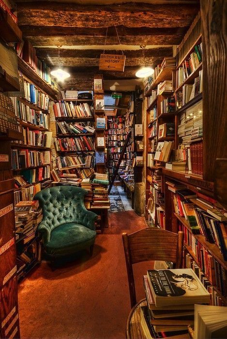 Shipping container book nook😋 Lots Of Books, Cool Bookshelves, Dream Library, Shakespeare And Company, Beautiful Library, Steampunk Decor, Attic Renovation, Attic Storage, Home Libraries