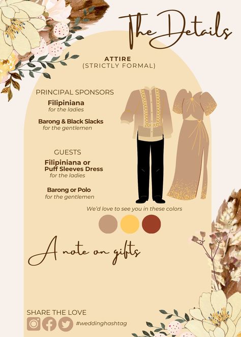 Modern Filipiniana Wedding Invitation Template Filipino Wedding - Payhip Wedding Invitation Philippines Template, Filipino Invitation Weddings, Modern Filipiniana Wedding Theme Invitation, Modern Filipiniana Invitation, Filipiniana Debut Theme, Filipino American Wedding, Traditional Filipino Wedding Theme, Filipino Wedding Ideas, Filipiana Wedding Theme