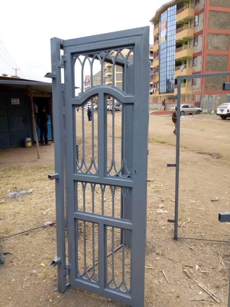 Steel Doors Kenya :Your Steel Welders & Fabricators. https://www.hpdconsult.com/steel-doors-kenya/ Lcd Wall Design, Car Porch Design, Iron Security Doors, Wrought Iron Entry Doors, Steel Railing Design, Window Grill Design Modern, Welded Metal Projects, Gate Designs Modern, Entry Gate