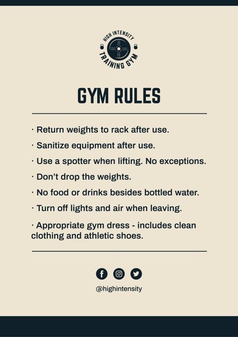 Gym Rules And Regulations, Gym Business Ideas, Gym Corner, Gym Makeover, Gym Business Plan, Gym Signs, Gym Marketing, Gym Decoration, Gym Rules