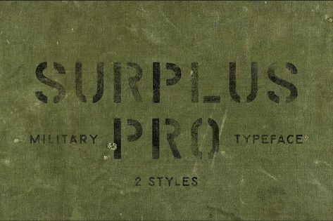 38 Vintage Military Fonts for Army Designs - Onedesblog Army Stencil, Army Font, Army Camp, Army Design, Military Logo, Military Aesthetic, Stencil Font, Military Looks, Stencil Printing