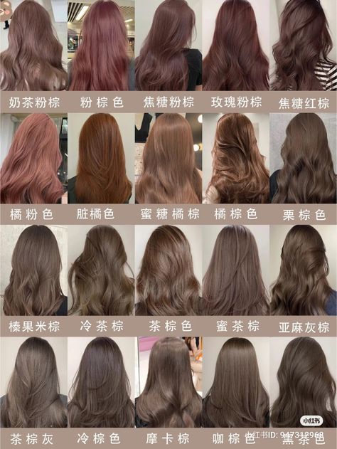 hair color inspo douyin girl douyin makeup chinese hairstyle xiaohongshu hair color Hair Dye Colors Dark Brown, Bahia, Korean Hair Color Without Bleach, Hair Color Ideas Non Bleach, Hair Color For Neutral Undertones Skin, Hair Color For Honey Skin Tone, Single Process Hair Color Asian, Korean Hair Color 2024, Korean Natural Hair Color