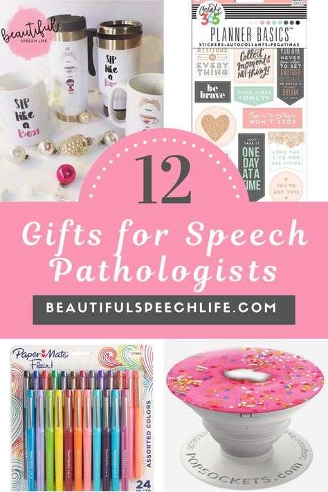 Slp Christmas Gifts, Slp Thank You Gifts, Speech Language Pathology Gifts, Speech Therapy Teacher Gifts, Speech Therapy Month Gift Ideas, Speech Therapist Appreciation Gifts, Christmas Gift For Speech Therapist, Gift Ideas For Speech Therapist, Slp Appreciation Gifts