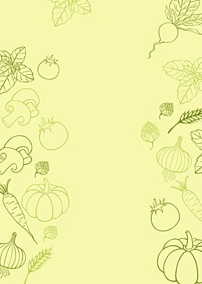 Food Drawing Background, Vegetable Background, Vegetables Wallpaper, Food Background Wallpapers, Green Aesthetic Tumblr, Fruits And Vegetables Pictures, Coffee Poster Design, Cartoon Chef, Vegetable Pictures