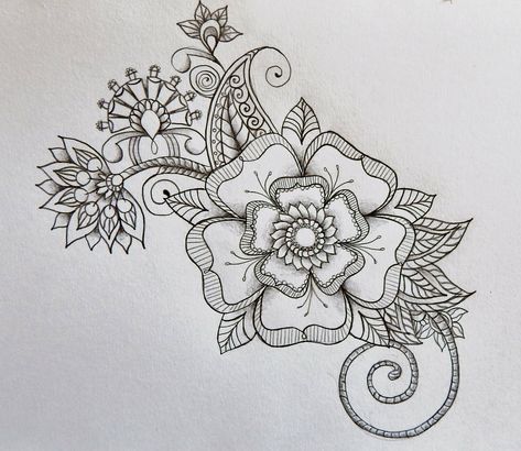 Yorkshire Rose Tattoo by laurenmarwood on DeviantArt Mandalas, Tudor Tattoo, Yorkshire Rose Tattoo, Tudor Rose Tattoo, Rose Tattoo Black And White, Rose Tattoo Black, Applique Dresses, Layers Art, Plants Tattoo