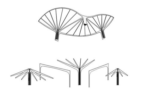 Leaf-Structured Canopy,detail Canopy Recipe, Backyard Canopy Ideas, Canopy Balcony, Reading Canopy, Canopy Entrance, Terrace Canopy, Canopy Chair, Boho Canopy, Canopy Diy