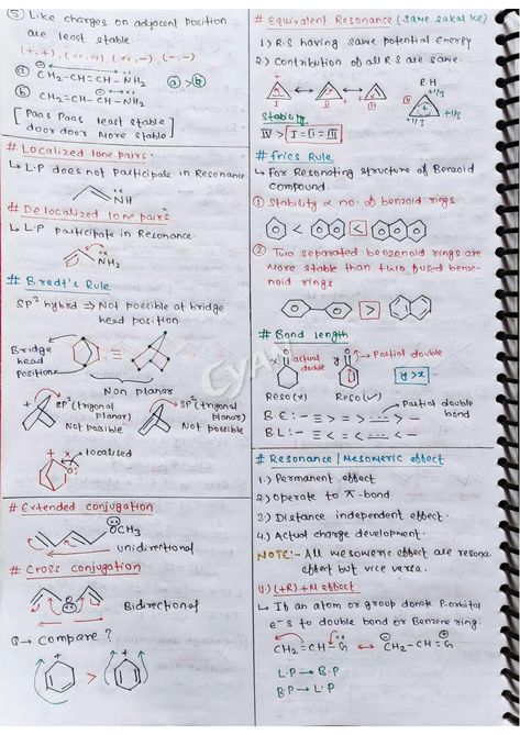 GOC Handwritten Short Notes [PDF] 📚 Chemistry Short Notes, Nomenclature Chemistry, General Organic Chemistry, Tissue Biology, Element Chemistry, Redox Reactions, Human Body Facts, Short Notes, Aesthetic School