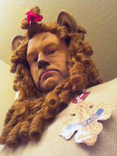 Blake's Stuff: Halloween 2010 - Cowardly Lion Cowardly Lion Costume, Halloween 2010, Lion Costume, Cowardly Lion, Animal Costumes, Halloween Inspo, Family Halloween, Costume Makeup, Wizard Of Oz