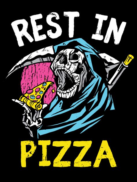 Halloween Chalkboard Art, Pizza Puns, Pizza Meme, Pizza Cartoon, Hamburger Pizza, Reaper Art, Halloween Pizza, Halloween Chalkboard, Funny Pizza