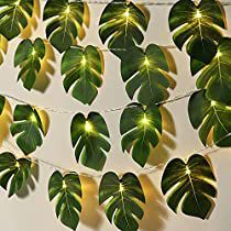 Check this out at Amazon Beach Theme Party Decorations, Jungle Beach, Artificial Palm Leaves, Tropical Birthday Party, Hawaiian Party Decorations, Led Decoration, Artificial Hanging Plants, Hawaiian Luau Party, Outdoor Fairy Lights