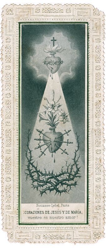 Religious Imagery, Sacred Heart Art, Sacred Heart Tattoos, Vintage Holy Cards, Jesus And Mary, Sacred Hearts, Immaculate Heart, Esoteric Art, Heart Of Jesus