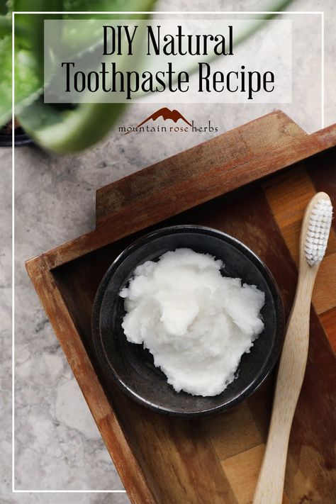 How to Make Homemade Toothpaste (2 Ways) Natural Toothpaste Recipe, Homemade Toothpaste Recipe, Coconut Oil Toothpaste, Remineralizing Toothpaste, Diy Toothpaste, Toothpaste Recipe, Homemade Mouthwash, Natural Mouthwash, Homemade Toothpaste