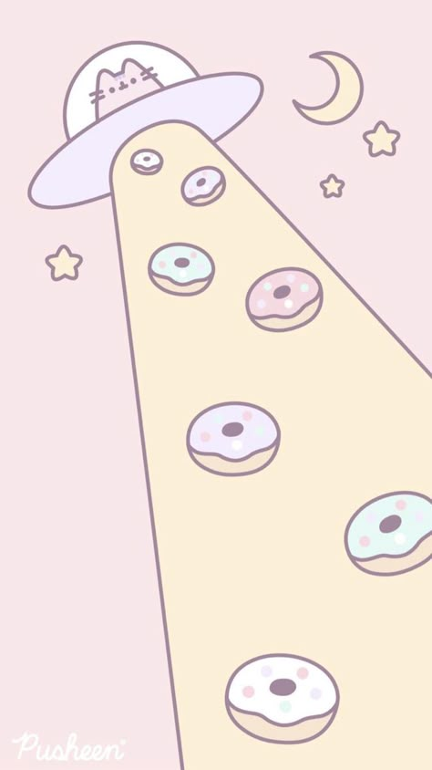 Pusheen Poster, Cute Core Posters, Pusheen Drawings, Pusheen Aesthetic, Hello Kitty X Pusheen, Cute Art Wallpaper, Hello Kitty Pusheen, Pusheen Wallpaper, Homemade Stromboli