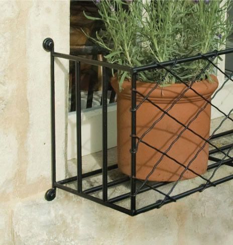 Window box fixing brackets Rooftop Garden Urban, Door Canopies, Garden Trellis Panels, Wrought Iron Window Boxes, Window Box Brackets, Door Canopy Porch, Metal Window Boxes, Balcony Planters, Trellis Panels