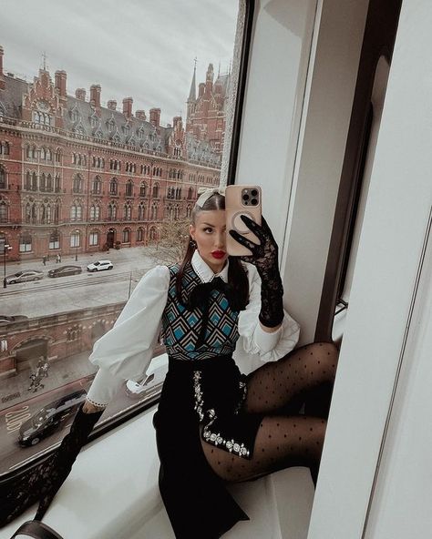 Eve-Lily (@evelilycp) • Instagram photos and videos Eve Lily Outfits, Eve Lily, Fashion Business Aesthetic, Mirror Palais Valentines, Park Outfit, Wonderland Clothes, Winter Fits, Streetwear Outfit, Business Fashion