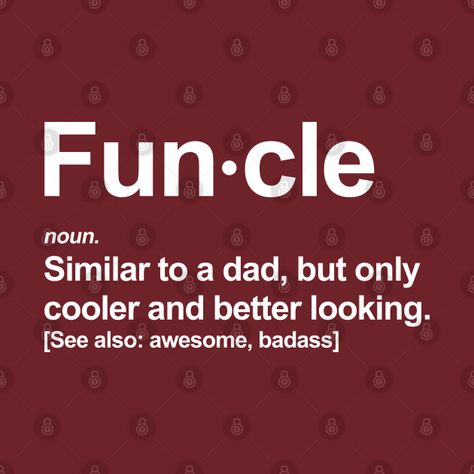 Quotes For Uncles From Niece, Uncle And Nephew Aesthetic, Uncle Niece Aesthetic, Cool Uncle Aesthetic, Gifts For Uncle From Niece, Uncle And Niece, Niece Tattoo, Uncle Quotes, Henry Rivers