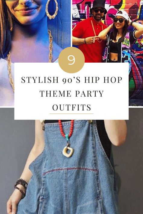 Get ready to turn back time to the vibrant era of 90s hip hop! 🎶✨ From oversized shirts to baggy jeans, this guide will help you create the ultimate throwback look that screams style and individuality. Unleash your inner superstar and make a bold statement at your next theme party! 🌟👟 90s Outfit Hip Hop, 90’s Hip Hop Party, 90 Theme Party Outfit, 90s Baggy Style, 90’s Hip Hop, Turn Back Time, Hip Hop Party, 90s Baggy, Oversized Shirts