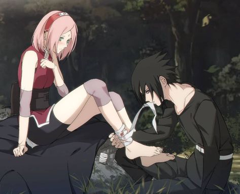 Sasuke And Sakura Fanart, Sakura Pfp, Sakura Fanart, Cool Pfp, Sasuke And Sakura, Sasuke Uchiha Sharingan, Naruto Team 7, Sasuke Uchiha Sakura Haruno, Naruto Vs