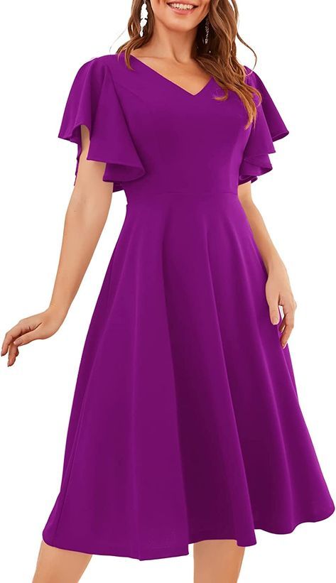 Modest, conservative dress that is mid length and has good coverage! #modestdress #modestclohting #Modestwomen Midi Dress With Sleeves Formal, Tea Party Dresses For Women, Wedding Guest Midi Dresses, Vintage Tea Dress, Conservative Dresses, Tea Party Dress, Dresses Vintage, Cocktail Dress Lace, Midi Dress With Sleeves