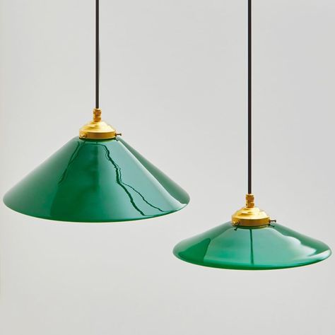 La Quincaillerie moderne’s Instagram post: “NOUVEAU Les suspensions « Évasé » sont maintenant disponibles avec un grand abat-jour en opaline. Ici le grand et le petit modèles en…” Retro Lamps, Lamp Inspiration, Luminaire Vintage, Retro Lamp, Luminaire Design, Vintage Lamps, Future House, Pendant Light, Sweet Home