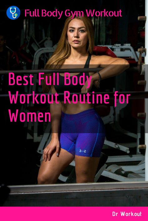 Women's Full Body Gym Workout Plan for Strength & Toning Toning Workout Plan, Planet Fitness Workout Plan, Women Full Body Workout, Body Gym Workout, Workout Routine For Women, Gym Workout Routine, Gym Workout Plan, Best Full Body Workout, Full Body Workout Plan