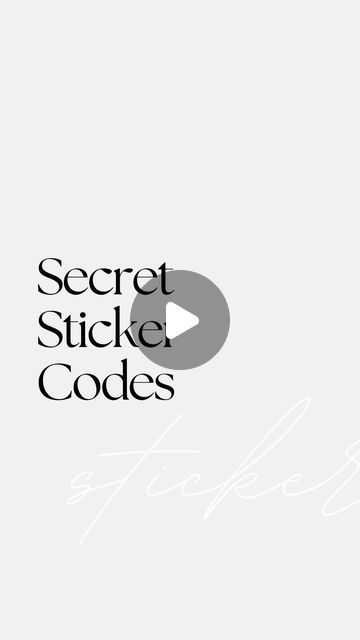 Sarah | Instagram Growth Coach & Social Media Expert on Instagram: "HERE are the secret sticker codes ⤵️

When you go to GIF in your story or reel, type these words into the search bar and you find many gorgeous hidden stickers:

🤍aprilseventeenco
🤍merry 38 food
🤍theresemoelk
🤍boho white

Did you know about these?

💾Save this hack for later! ✨Follow @sarahheartcreator for more tips and hacks!" Social Media Expert, Search Bar, Instagram Growth, The Search, Your Story, Did You Know, The Secret, Gif, Coding