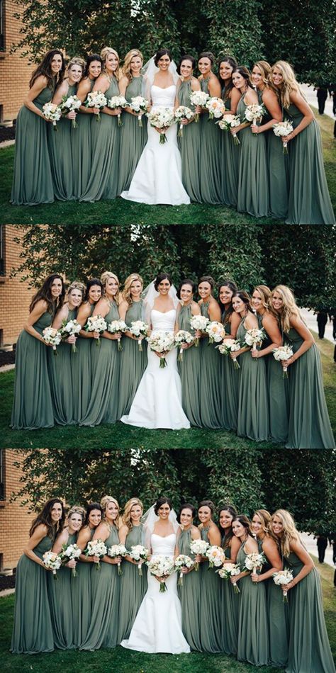 Bridal Background, Sage Green Wedding Dress, Sage Green Bridesmaid Dresses, Sage Green Bridesmaid, Olive Green Bridesmaid Dresses, Fall Wedding Bridesmaids, Dark Green Bridesmaid Dress, Sage Bridesmaid Dresses, Green Wedding Dresses