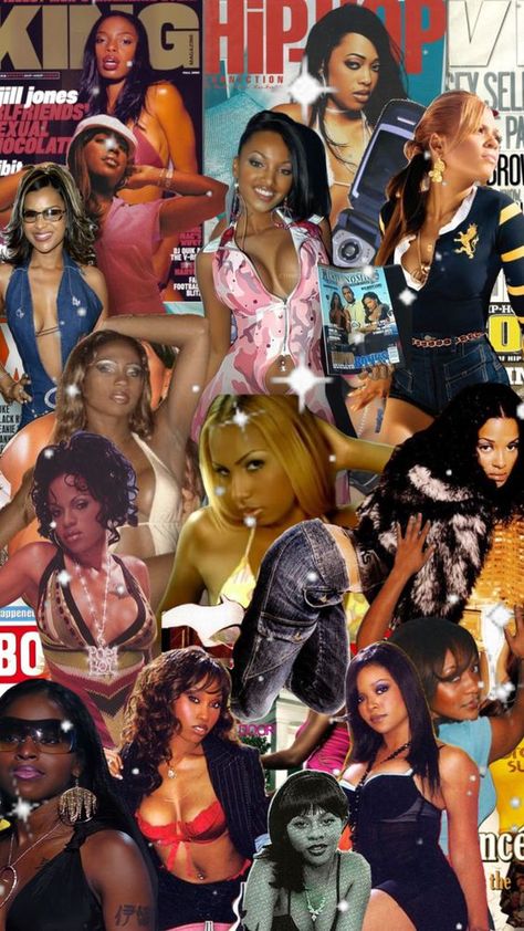 the video vixen. #2000s #2000saesthetic #fashion #blackgirls #magzine 2000s Vibes Aesthetic, Early 2000s Hairstyles, 90s Black Culture Aesthetic, 2000s Fashion Inspiration, 2000s Photoshoot, 2000s Party, Classy Halloween Costumes, Y2k Party, Birthday Fits