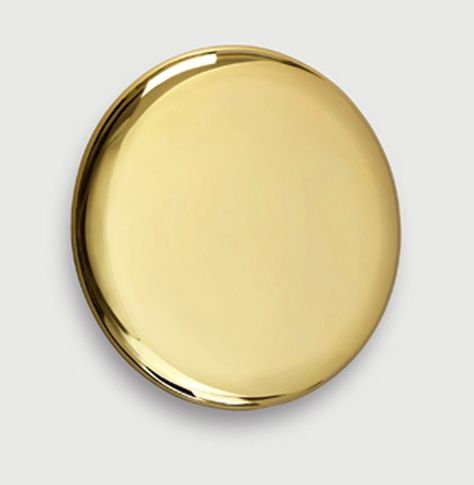 michael anastassiades | gold plated stainless steel mirror Stainless Steel Mirror, Michael Anastassiades, Steel Mirror, Beauty Mirror, Gold Beauty, Wall Ornaments, Color Dorado, Gold Mirror, Objects Design