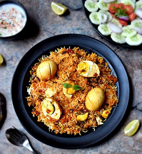 Egg Biryani recipe with step by step photos and short video ( coming up) . Anda Biryani or Egg Biryani is a  flavorful and fragrant rice cooked with aromatic biryani spices and boiled egg on a low flame till perfection. … Egg Biryani Recipe, Egg Biryani, Recipes In Marathi, Biryani Rice, Cooking Basmati Rice, Navratri Dress, Recipe Step By Step, Biryani Recipe, How To Cook Rice