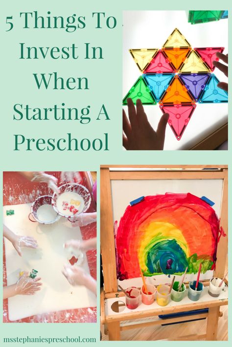 5 Things to Invest In When Starting a Preschool Early Childhood Activities Preschool, Private Preschool, Starting A Daycare, Early Childhood Activities, Preschool Planning, Where To Invest, Colored Rice, Name Activities, Home Daycare