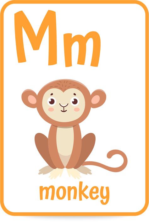 Preschool Letter M, Letter M Activities, M Letter Images, Alphabet Flash Cards Printable, Alphabet Animals, Preschool Workbooks, Preschool Letter, The Letter M, Alphabet Pictures